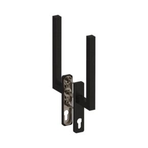 Hardbrass Hefschuifdeurgreep dubbel PC69 Phoenix Zwart