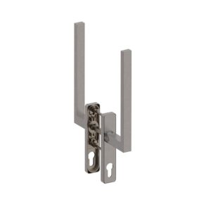 Hardbrass Hefschuifdeurgreep dubbel PC69 Phoenix RVS