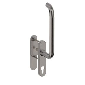Hardbrass Hefschuifdeurgreep enkel PC69 Stockholm RVS