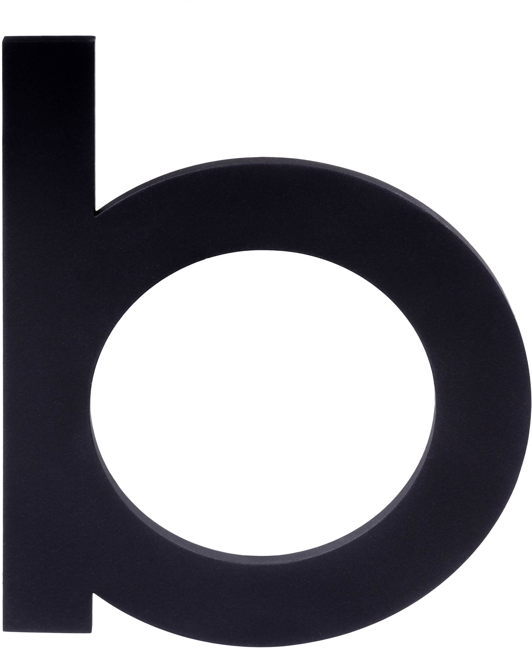 Formani Huisletter b SQUARE LSQHN150-b - mat zwart