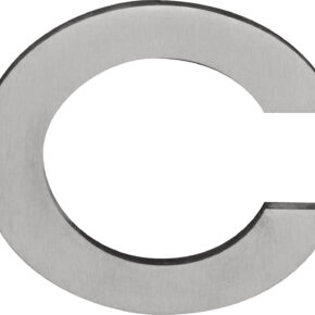 Formani Huisletter c SQUARE LSQHN150-c - mat RVS