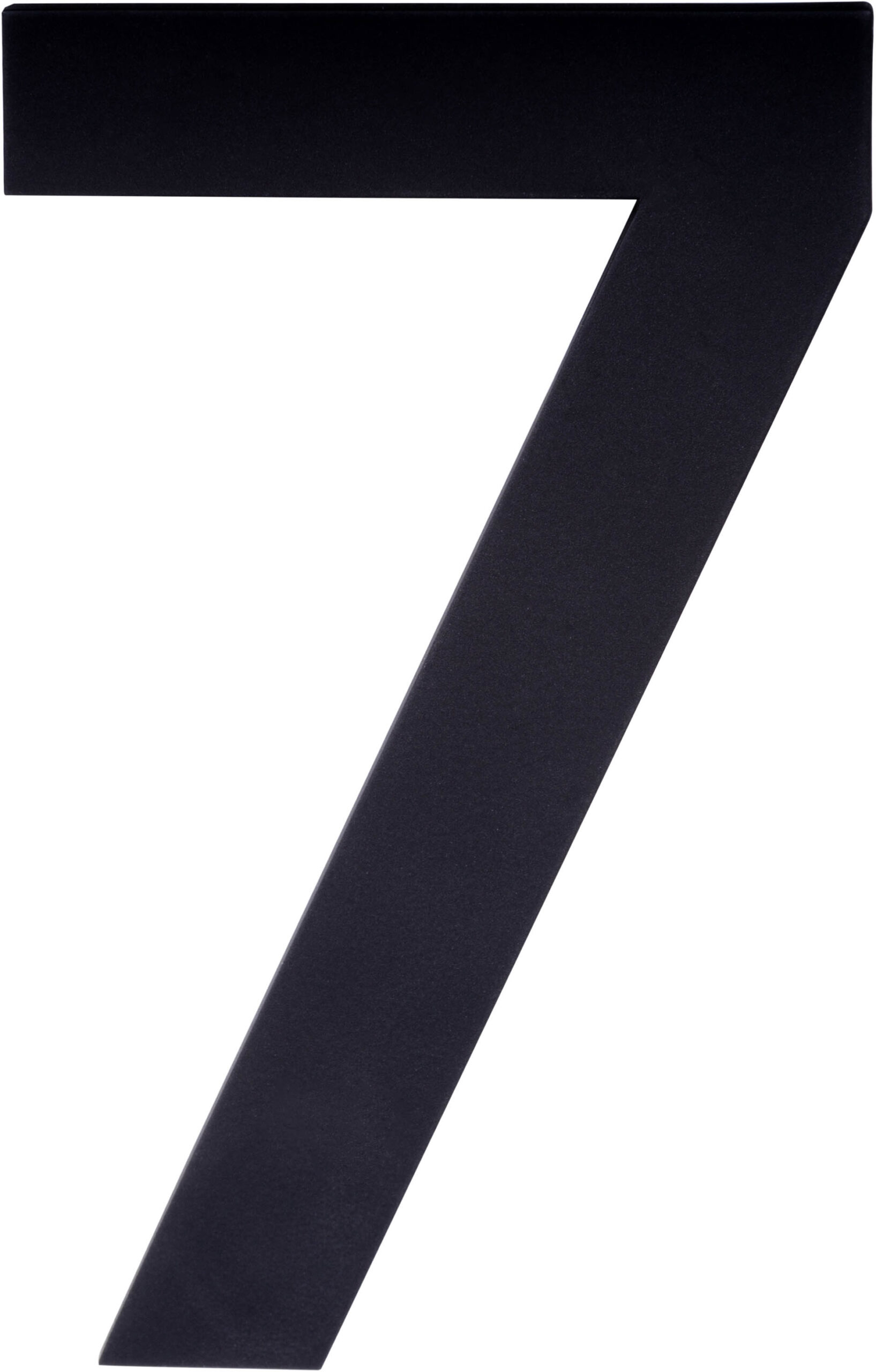 Formani Huisnummer 7 SQUARE LSQHN150-7 - mat zwart