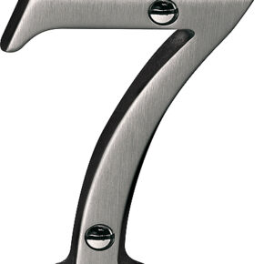 Formani Huisnummer 7 TIMELESS HN80-7 - PVD mat nikkel