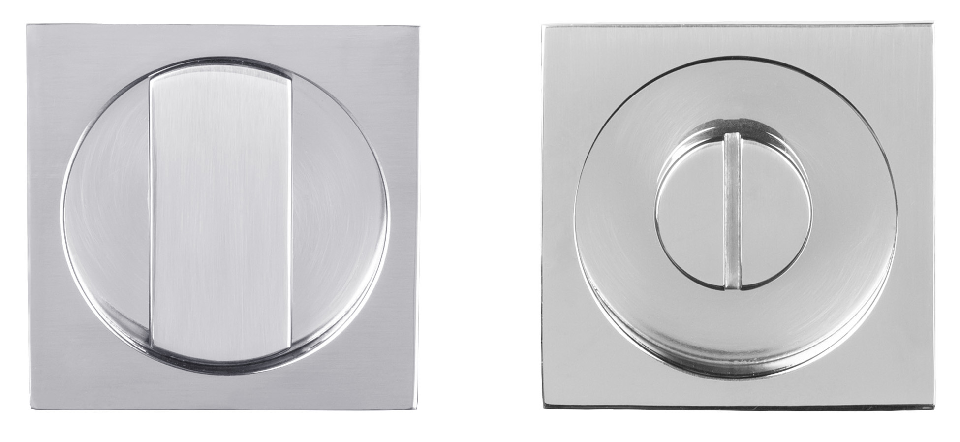 Formani Inbouwkommen SQUARE LSQ54S incl. stift - gepolijst RVS