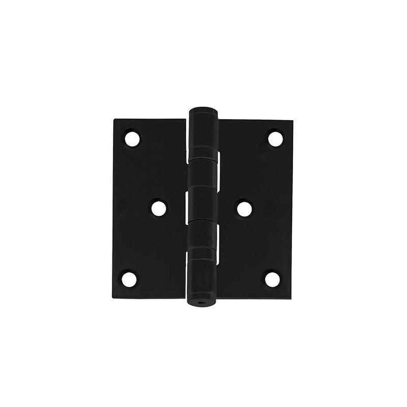 Intersteel Kogellagerscharnier recht 3" (76x76x2,5mm) zwart