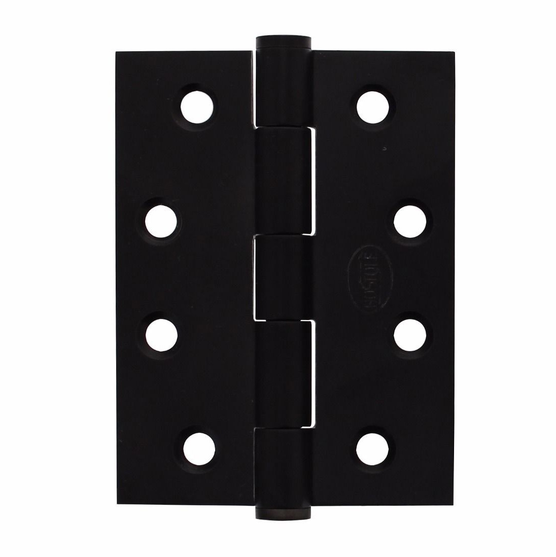 Intersteel Kogellagerscharnier recht 3.5" (89x89x2,5mm) zwart