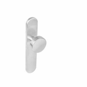 Intersteel Knop op blind langschild RVS