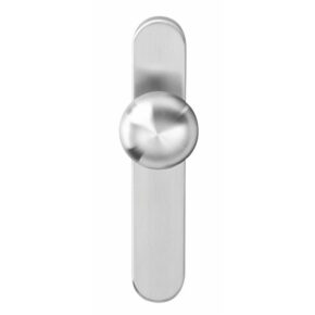 Intersteel Knop op verdekt blind schild RVS