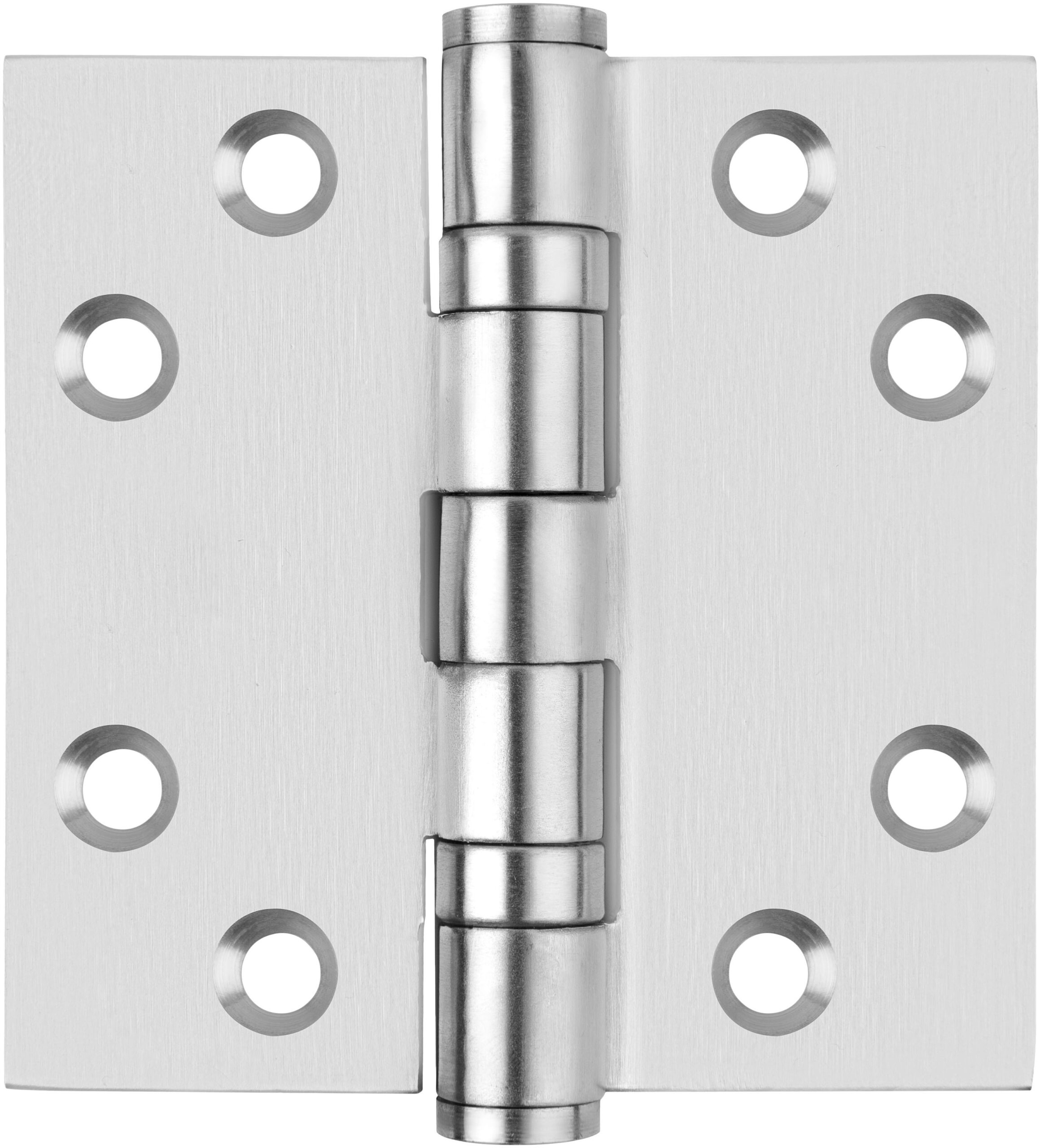 Kogelscharnier BASICS LBS7676 rechte hoeken - mat RVS