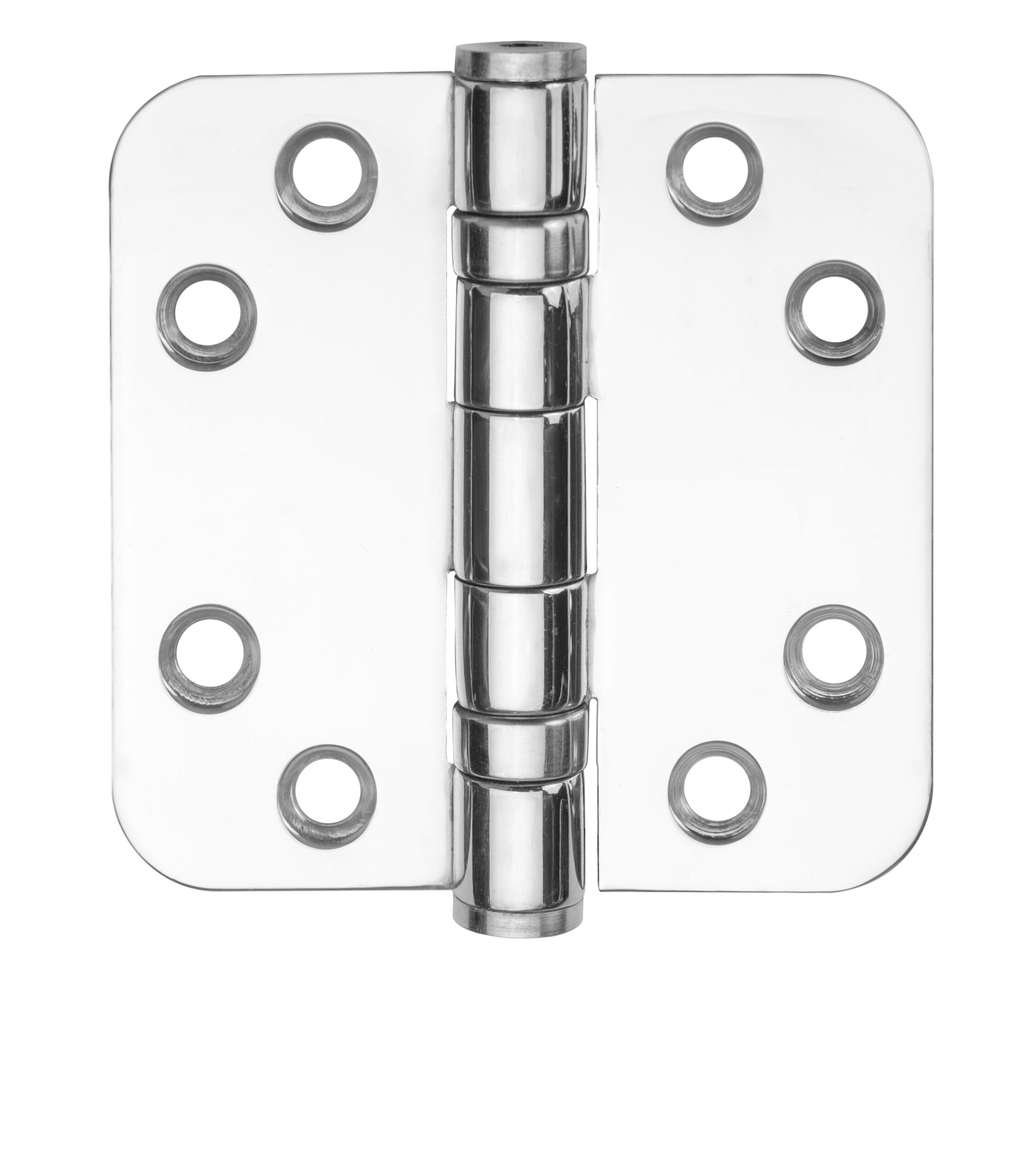 Kogelscharnier BASICS LBSA7676 afgerond - gepolijst RVS