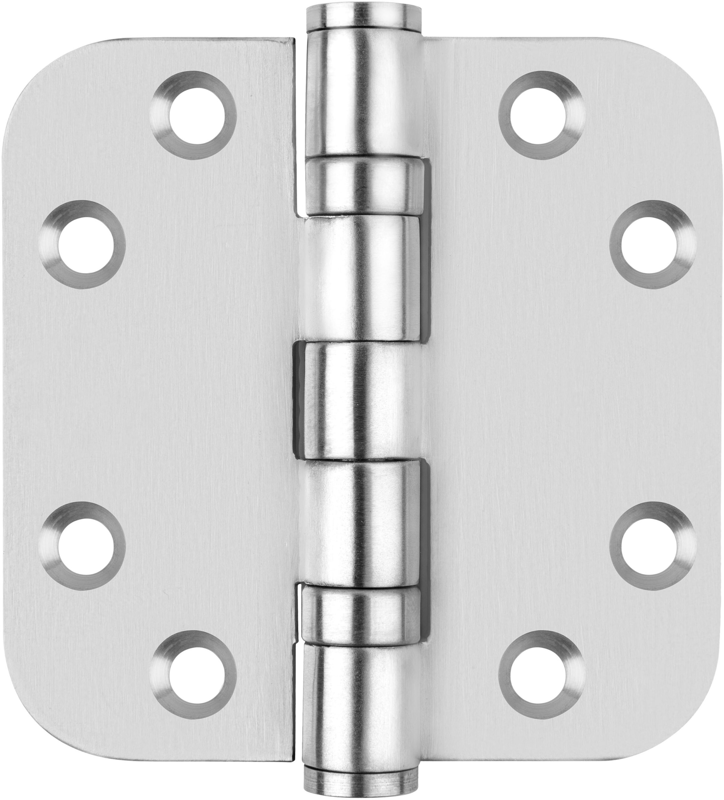 Kogelscharnier BASICS LBSA7676 afgerond - mat RVS