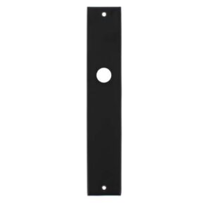 Intersteel Langschild renovatie rechthoekig blind - mat zwart
