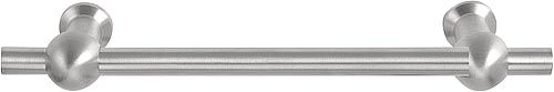 Formani Meubelgreep FERROVIA FV195/128 - mat RVS