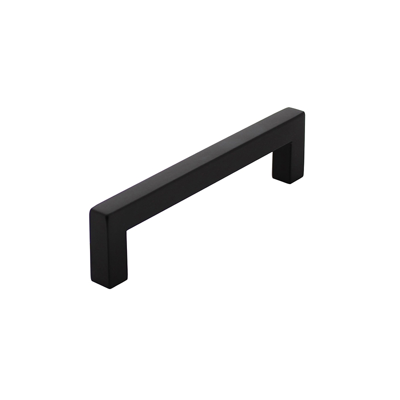 Intersteel Meubelgreep vierkant 140mm RVS/mat zwart