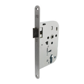 P&E P+E Loopslot DIN rechts/links met rvs geborstelde voorplaat 235x20mm