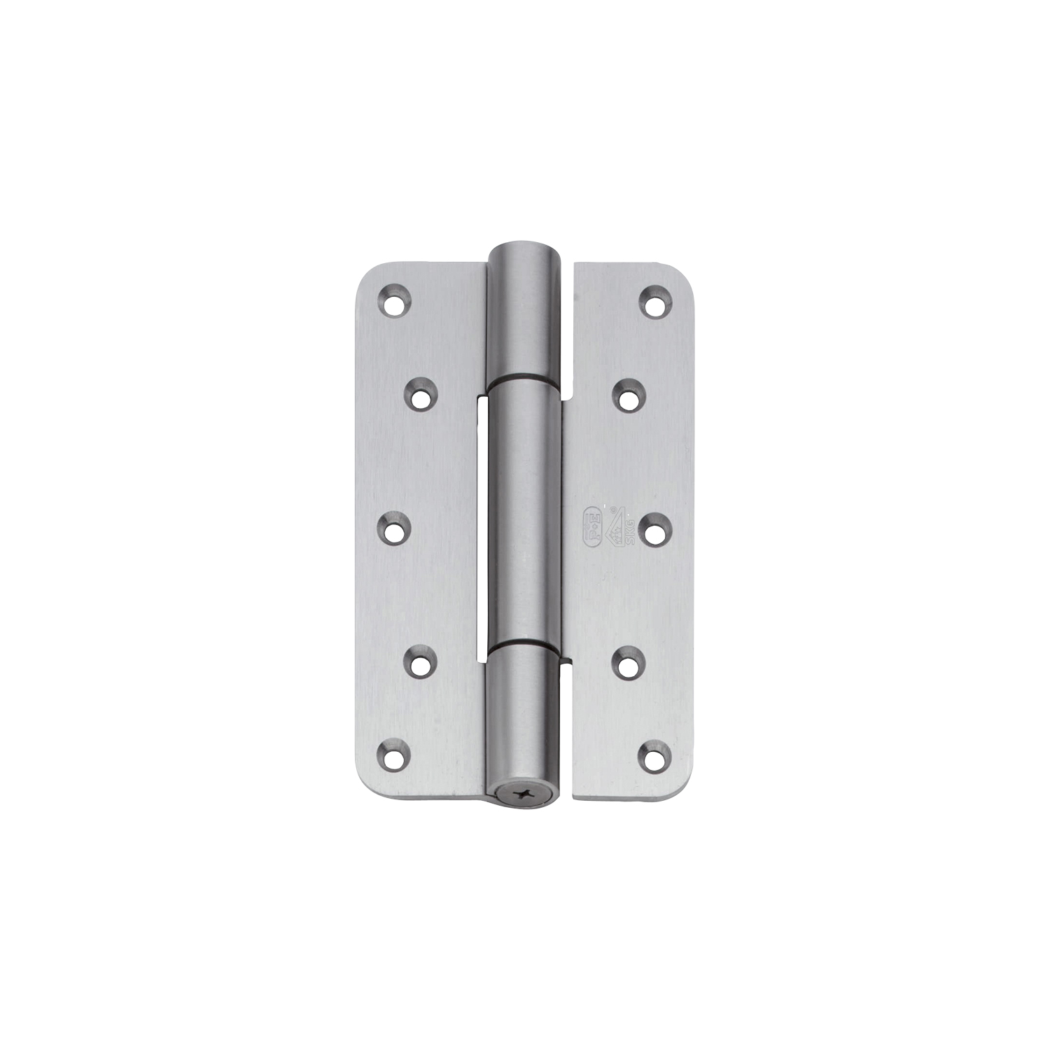 P&E P+E Projectscharnier CE hout/hout 160mm rvs-look