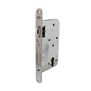 P&E P+E Tonrol dag- en nachtslot profielcilindergat 72mm doornmaat 60mm met rvs geborstelde voorplaat 235x25mm