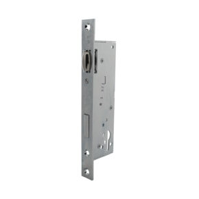 P&E P+E Tonrol dag- en nachtslot profielcilindergat 78mm doornmaat 35mm met gegalvaniseerde voorplaat 220x22mm