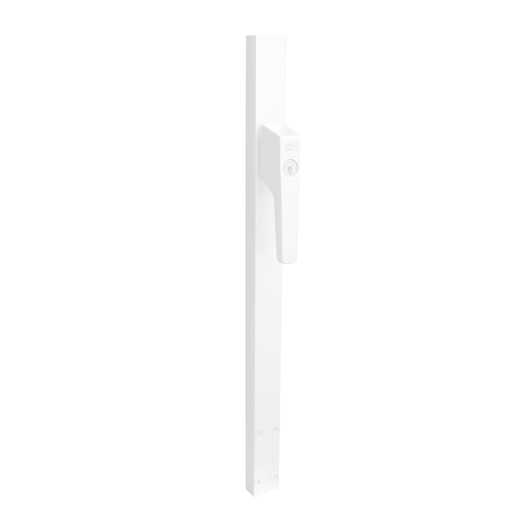 P&E P+E Veiligheidsespagnolet voor ramen afsluitbaar SKG2 180cm rechtsdraaiend wit