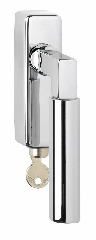Intersteel Raamkruk Baustil afsluitbaar chroom