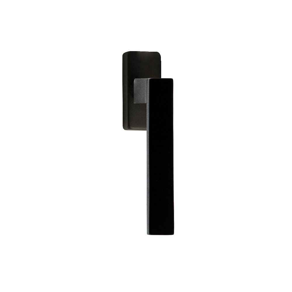 Hardbrass Raamkruk Phoenix Zwart recht