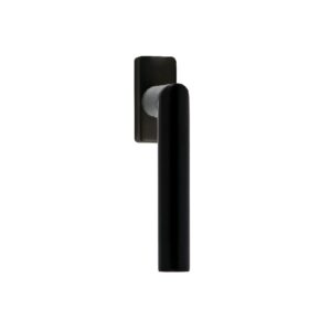 Hardbrass Raamkruk Toledo 22mm Zwart recht