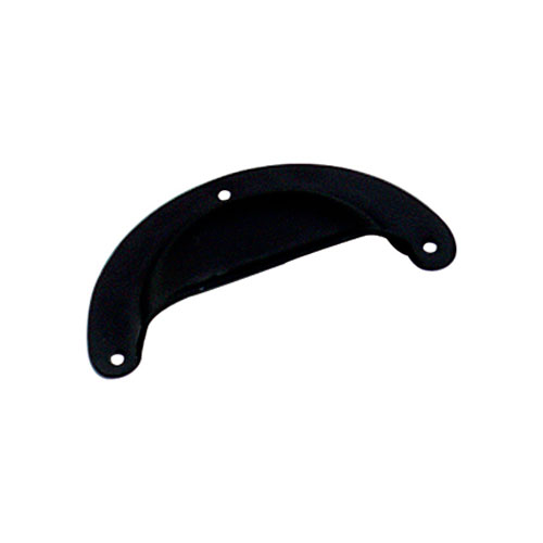 Intersteel Schelpgreep 73x33mm zwart