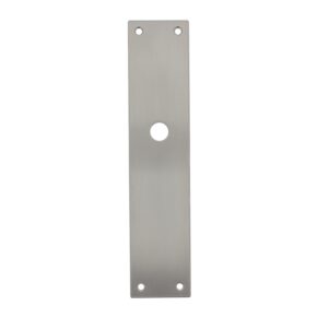 Intersteel Schild renovatie rechthoekig 250 x 55mm x 2mm blind RVS