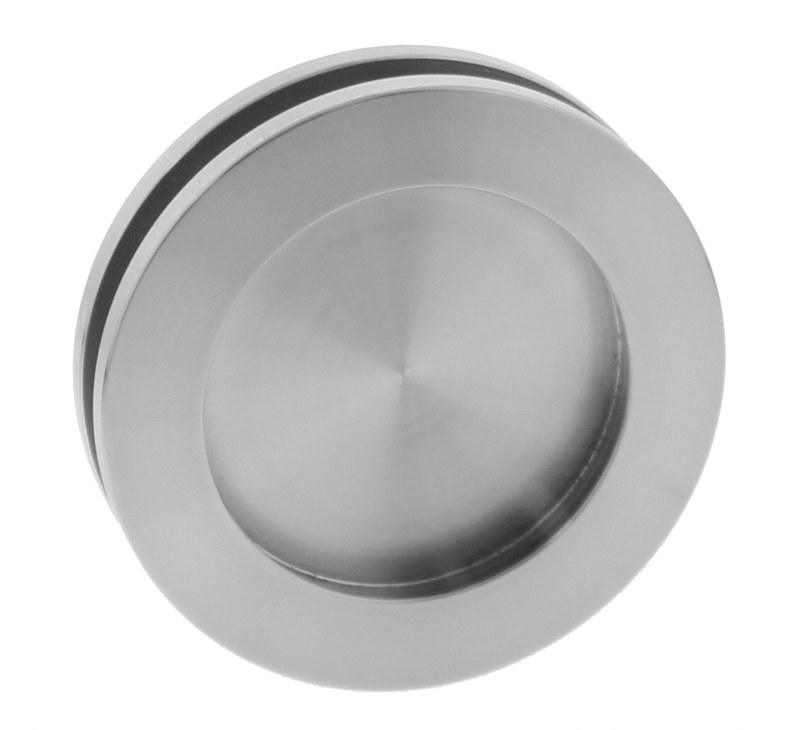 Intersteel Schuifdeurkom glasdeur 55mm RVS