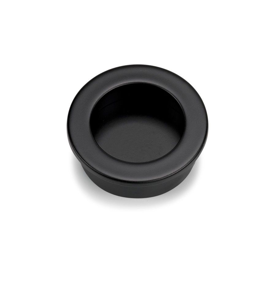 Mariani Schuifdeurkom rond Stylus 30 mm mat zwart