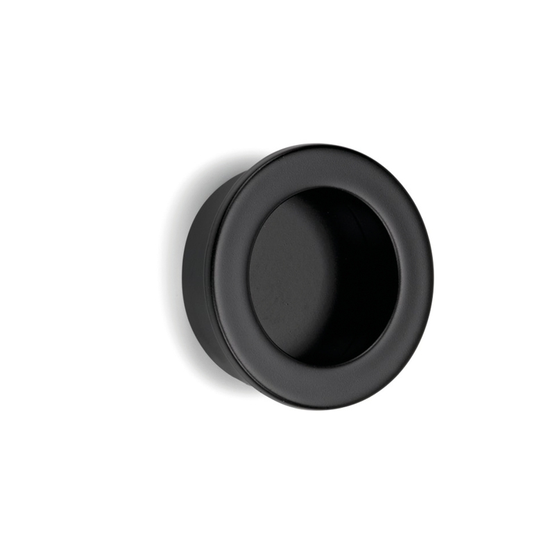 Mariani Schuifdeurkom rond Stylus 65 mm mat zwart
