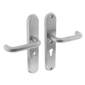 Intersteel Veiligheidsbeslag SKG3 geveerd kruk/kruk PC55mm met kerntrekbeveiliging RVS