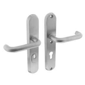 Intersteel Veiligheidsbeslag SKG3 geveerd kruk/kruk PC72mm met kerntrekbeveiliging RVS