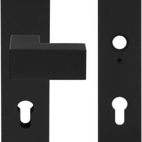 Formani SQUARE LSQ50-50 massieve veiligheidsschilden knop/kruk SKG*** PC92 - mat zwart