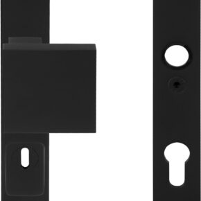 Formani SQUARE LSQ60-28KT massieve veiligheidsschilden met kerntrekbeveiliging knop/kruk SKG*** PC55 - mat zwart