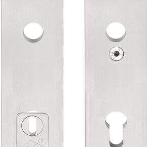 Formani SQUARE LSQSM-50KT massieve veiligheidsschilden met kerntrekbeveiliging kruk/kruk SKG*** PC72 - mat RVS