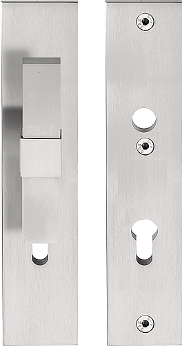 Formani SQUARE V22-50 massieve veiligheidsschilden knop/kruk SKG*** PC72 - mat RVS