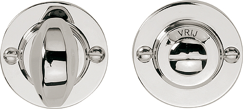 Formani Toiletgarnituur TIMELESS GRR50-VBWC8 "vrij/bezet" indicatie - glans nikkel