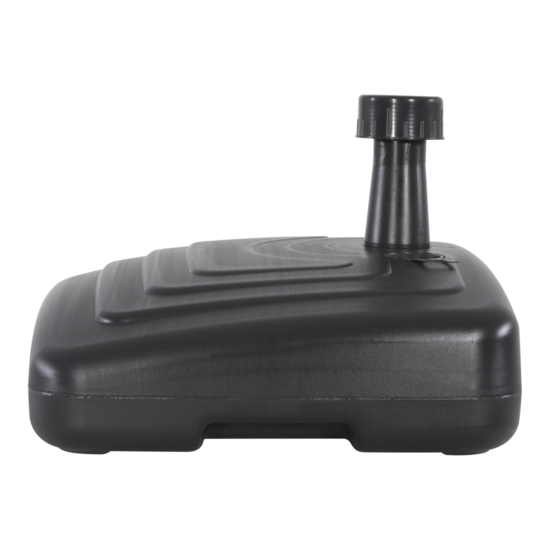 Balkonparasolvoet 20 liter, antraciet - Afbeelding 3