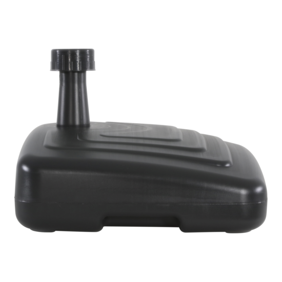 Balkonparasolvoet 20 liter, antraciet - Afbeelding 4