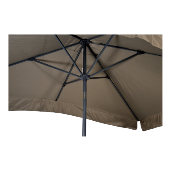Parasol Libra, taupe 3x2 meter, knikbaar - Afbeelding 4