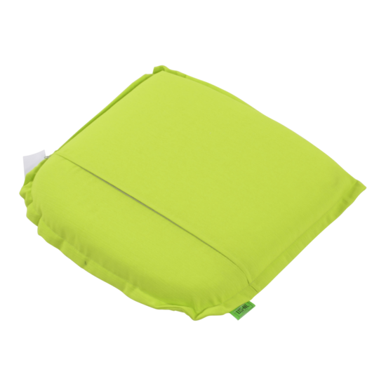 Zitkussen Boston Bright Green, lengte 46 cm, breedte 47 cm - Afbeelding 4