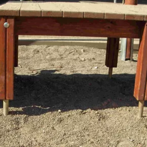 Paalhouder voor speeltoestellen ø60x950mm
