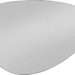 Saqu Organo spiegel met LED-verlichting dimbaar + verwarmingselement 90cm