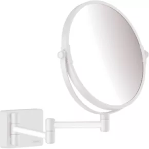 Hansgrohe AddStoris Scheerspiegel 24,6x34,4x24,6 cm Mat Wit