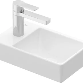Villeroy & Boch Avento Fontein Links 36x22x9 cm Wit Alpin