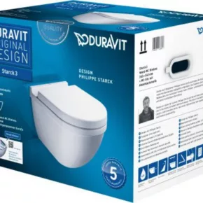 Duravit Starck 3 Wandcloset Combipack 37x40,5x36 cm Wit