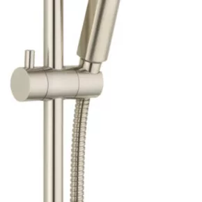 Ben Push doucheset 90cm RVS-look