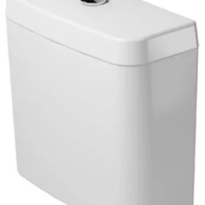 Duravit D-Code reservoir dual flush Wit