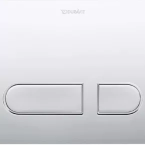 Duravit DuraSystem Bedieningsplaat A1 21,7x14,7 cm Chroom